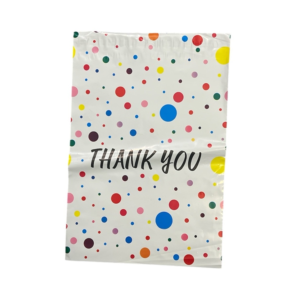 10”x13” THANK YOU Poly Mailers set of 10
